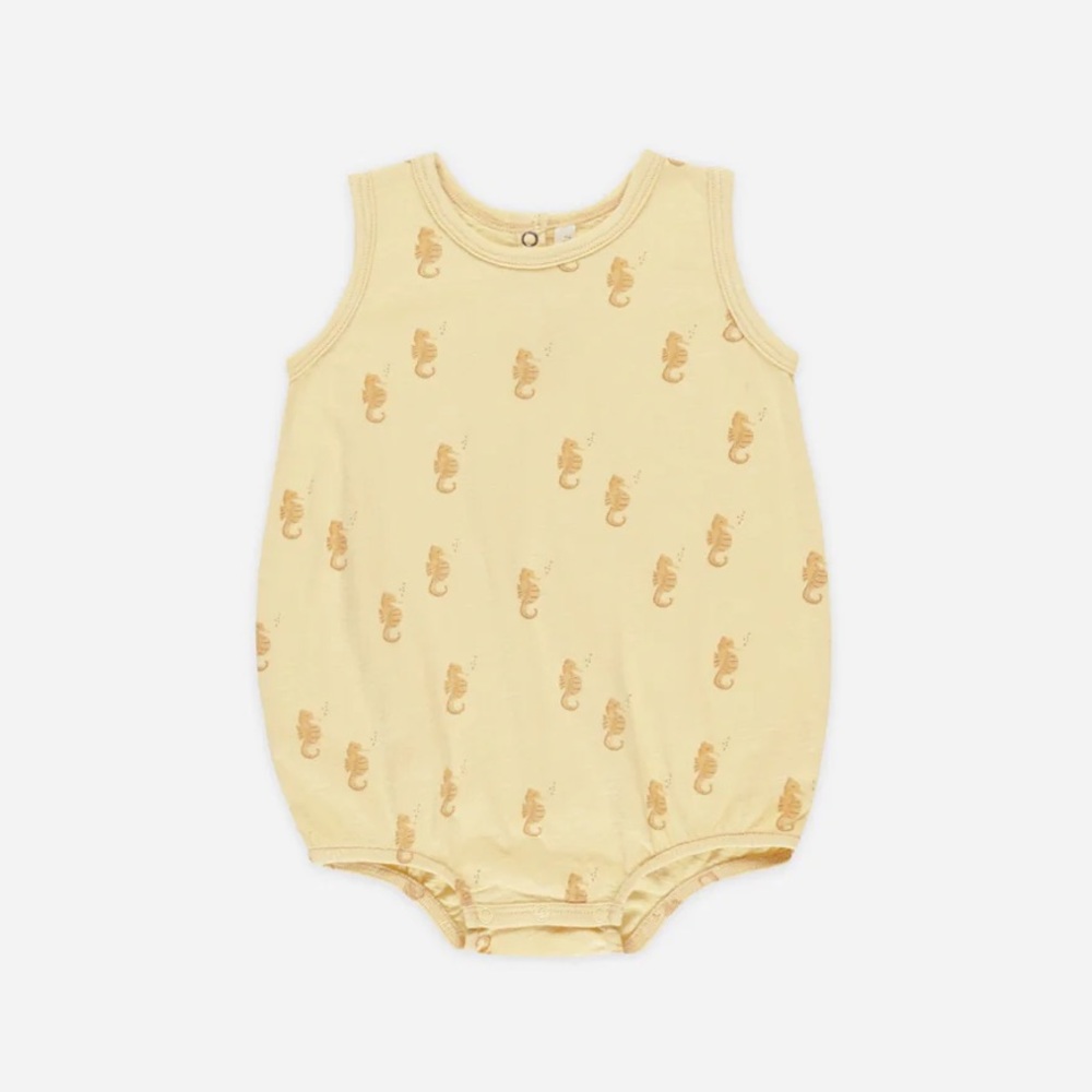 RYLEE + CRU Bubble Onesie Seahorses size 2-3 yrs